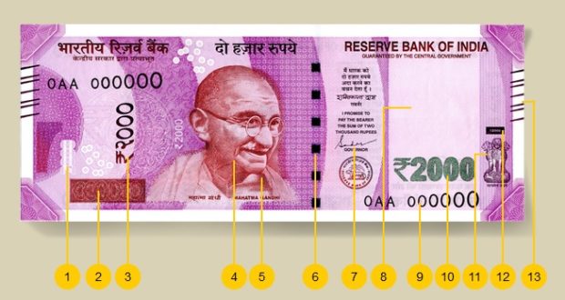 2000 note ban